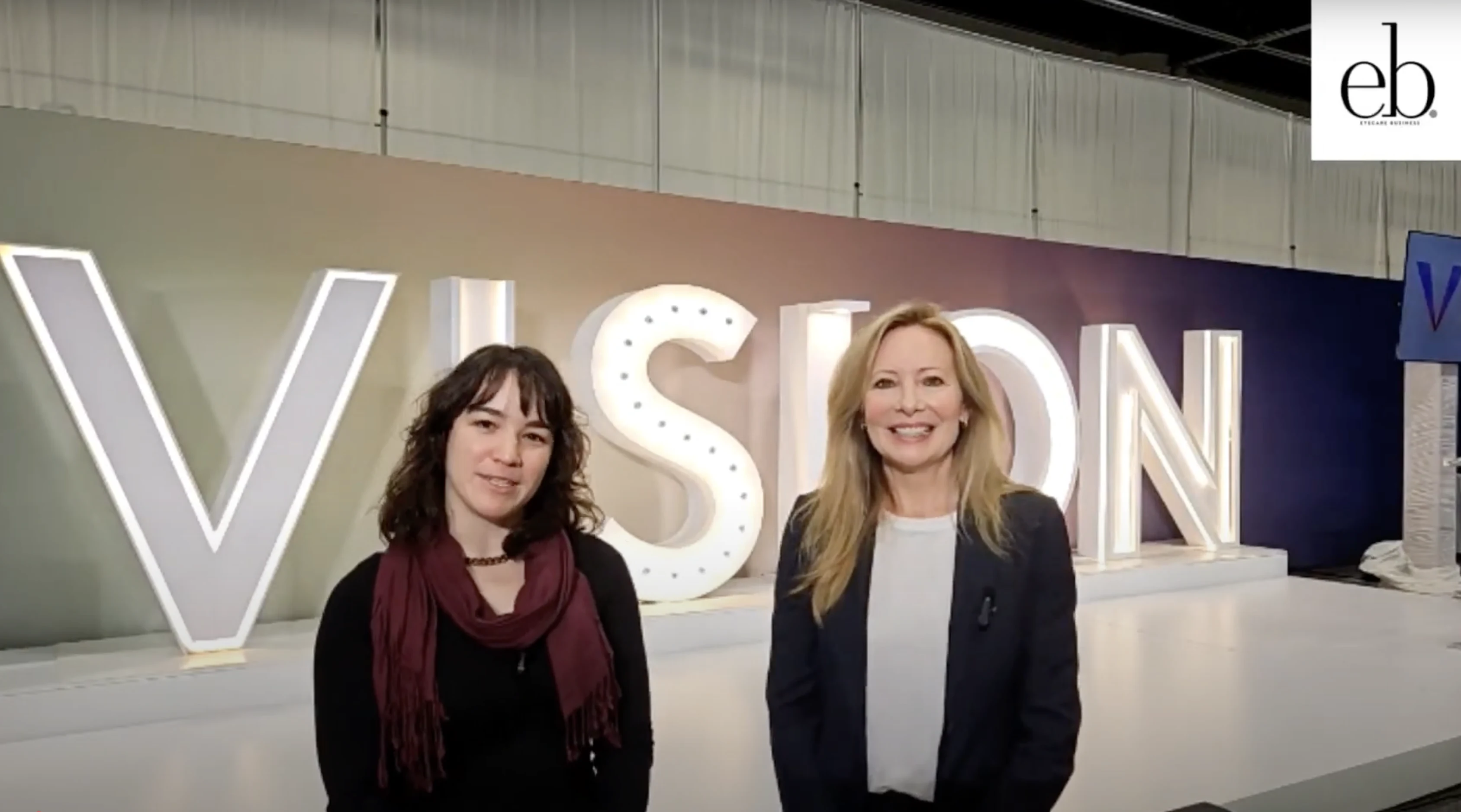 EB Kicks off Vision Expo East With TVC CEO Ashley Mills